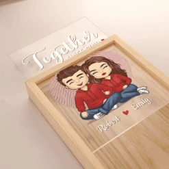 It Was Love At First Sight At Last Sight At Ever And Ever Sight - Couple Personalized Custom Frame Light Box - Gift For Husband Wife, Anniversary -Pawfect House Store Thumb 3 9f5c767e 0dd9 430a aa73 266ef0b58fd4