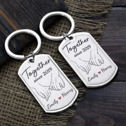 All I See Is You - Couple Personalized Custom Keychain - Gift For Husband Wife, Anniversary -Pawfect House Store Thumb 3 a37d5574 6744 41ab 81a5 6df08cb1b1b9