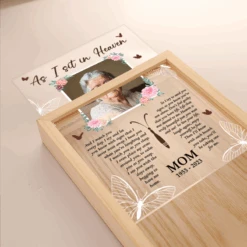 Custom Photo I Watch You I Hear You - Memorial Personalized Custom Frame Light Box - Sympathy Gift For Family Members -Pawfect House Store Thumb 3 ab37fdbb 12b4 4e57 9243 0907a81080ca