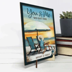 You Are My Number One Priority - Couple Personalized Custom 2-Layered Wooden Plaque With Stand - House Warming Gift For Husband Wife, Anniversary -Pawfect House Store Thumb 3 bf43a591 55e4 4bf9 a7ac c001c05c58a3