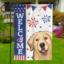 Hello Human, Welcome To My House - Dog & Cat Personalized Custom Patriotic Flag - Independence Day, 4th Of July, Gift For Pet Owners, Pet Lovers -Pawfect House Store Thumb 3 e7545a6e 41aa 4f7a 8684 c3e446805798
