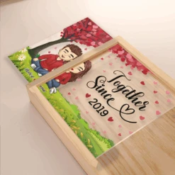 I'm Yours Forever - Couple Personalized Custom Frame Light Box - Gift For Husband Wife, Anniversary -Pawfect House Store Thumb 3 f59c8343 1156 429b aac2 11832acd7a8a