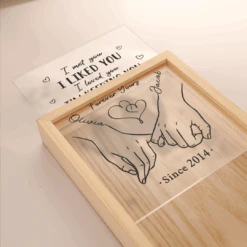 I'm Keeping You Forever Yours - Couple Personalized Custom Frame Light Box - Gift For Husband Wife, Anniversary -Pawfect House Store Thumb 3 fee13b16 a6a9 4c97 917a 146f944bad2a