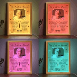 Custom Photo I Watch You I Hear You - Memorial Personalized Custom Frame Light Box - Sympathy Gift For Family Members -Pawfect House Store Thumb 4 126492d9 1ac0 46ee ab59 d284791a3e46