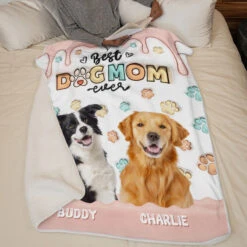 Custom Photo When I Needed A Hand, I Found A Paw - Dog & Cat Personalized Custom 3D Inflated Effect Printed Blanket - Gift For Pet Owners, Pet Lovers -Pawfect House Store Thumb 4 635f22db e010 4ba2 a1e7 98485177a413