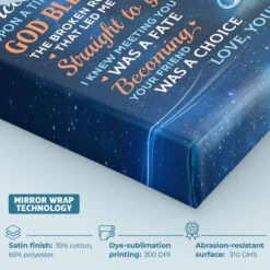 I Knew Meeting You Was A Fate - Couple Personalized Custom Vertical Canvas - Gift For Husband Wife, Anniversary -Pawfect House Store Thumb 4 a7e3c291 9117 4849 af5b 7b6a8e1a905c