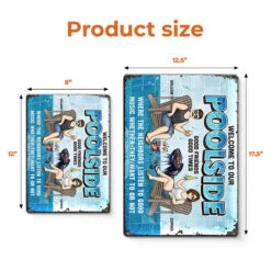 Good Friends Good Times - Couple Personalized Custom Home Decor Metal Sign - House Warming Gift For Husband Wife, Anniversary -Pawfect House Store Thumb 4 aa6d7ecd 19b4 42df ac0c be4065cbe348