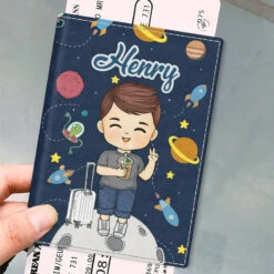 Have A Nice Trip - Travel Personalized Custom Passport Cover, Passport Holder - Holiday Vacation Gift, Gift For Adventure Travel Lovers -Pawfect House Store Thumb 5 1 7403113f 2a3e 4efd a3c9 04ebbebd73be