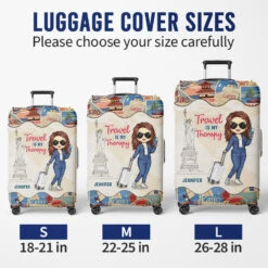 Not All Those Who Wander Are Lost - Travel Personalized Custom Luggage Cover - Holiday Vacation Gift, Gift For Adventure Travel Lovers -Pawfect House Store Thumb 5 53c2f62a e149 4faf b56d 32e860dd7581