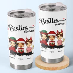 Soul Sisters - Bestie Personalized Custom Tumbler - Christmas Gift For Best Friends, BFF, Sisters