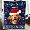 Custom Photo Christmas Is Coming To Town - Dog & Cat Personalized Custom Blanket - Christmas Gift For Pet Owners, Pet Lovers