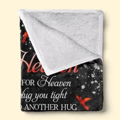 Custom Photo When You Really Miss Me - Memorial Personalized Custom Blanket - Christmas Gift, Sympathy Gift For Family Members -Pawfect House Store Thumb3 0a2c26b2 b13a 4819 a5c8 839c11cb18cf