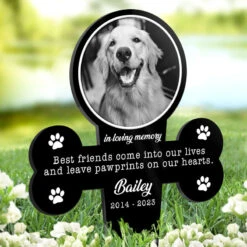 Custom Photo I Loved You Your Whole Life - Memorial Personalized Custom Acrylic Garden Stake - Sympathy Gift, Gift For Pet Owners, Pet Lovers -Pawfect House Store Thumb3 87f16cff f262 4ac9 ac54 d81315298e63