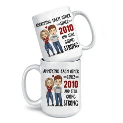 Growing Old Together Stay Young At Heart - Couple Personalized Custom Mug - Gift For Husband Wife, Anniversary -Pawfect House Store Thumb3 993e6b24 ee1c 4eec a647 1f4af28bc48e