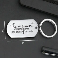 The Moment Your Heart Stopped - Personalized Keychain - Gift For Couples, Husband Wife -Pawfect House Store Thumb4 5278574e ad6a 4de2 a4b2 5aab52a8174d