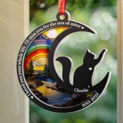 I Loved You Your Whole Life - Memorial Personalized Custom Suncatcher Ornament - Acrylic Unique Shaped - Christmas Gift, Sympathy Gift For Pet Owners, Pet Lovers -Pawfect House Store Thumb4 7bb9c898 dac6 4fbf a014 ffeafffe4b04