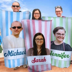 Custom Photo Get Lit By The Beach - Dog & Cat Personalized Custom Beach Towel - Summer Vacation Gift, Gift For Family Members, Pet Owners, Pet Lovers -Pawfect House Store Thumb4 b076f9ad 13d6 4af3 af3f 16df4b11c18f