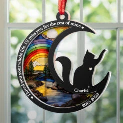 I Loved You Your Whole Life - Memorial Personalized Custom Suncatcher Ornament - Acrylic Unique Shaped - Christmas Gift, Sympathy Gift For Pet Owners, Pet Lovers -Pawfect House Store Thumb5 994a6792 ea78 407a ad4a 0d09ff2ce219