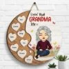 Livin' That Grandma Life - Gift For Mom, Grandma - Personalized Shaped Wood Sign