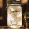 Always Love You Till My Last Breath - Couple Personalized Custom Mason Jar Light - Gift For Husband Wife, Anniversary