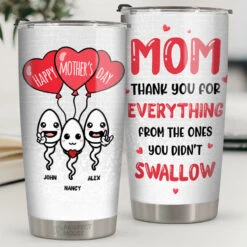A Big Love Sent To Mom - Family Personalized Custom Tumbler - Mother's Day, Birthday Gift For Mom