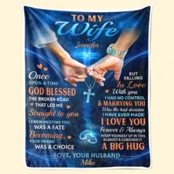 Wrap Yourself Up In This Blanket - Couple Personalized Custom Blanket - Gift For Husband Wife, Anniversary -Pawfect House Store thumb 2 fa4d775c e3dc 4e3e 92fd 0ced06f37c40