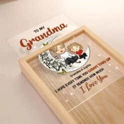 You Are The Best Grandma - Family Personalized Custom Frame Light Box - Birthday Gift For Mom, Grandma -Pawfect House Store thumb 3 13bddd5a 83c8 49f8 9b06 44d3f3f69270