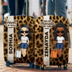 And She Lived Happily Ever After - Travel Personalized Custom Luggage Cover - Gift For Travel Lovers -Pawfect House Store thumb 3 141e2caf 2100 47a6 8d6e 55a4a560b17f