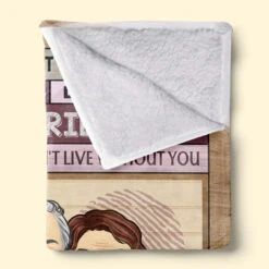 The Love Of My Life - Couple Personalized Custom Blanket - Gift For Husband Wife, Anniversary -Pawfect House Store thumb 3 2169c9ae d6c0 4fc1 91f9 44e5aac69281