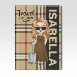 If Not Now, Then When - Travel Personalized Custom Passport Cover, Passport Holder - Gift For Travel Lovers -Pawfect House Store thumb 3 30855e58 878c 4ae4 a9f5 7ff8efd7d70b