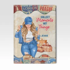 Travel Is The Healthiest Addiction - Travel Personalized Custom Passport Cover, Passport Holder - Holiday Vacation Gift, Gift For Adventure Travel Lovers -Pawfect House Store thumb 3 31362bdb af46 430f bff1 e18771ec1400