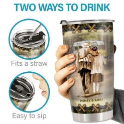 I Married You Because I Can't Live Without You - Couple Personalized Custom Tumbler - Gift For Wife, Anniversary -Pawfect House Store thumb 3 a378189b d847 4fef b8d8 2a540a017e57