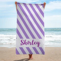 Summer Is In The Air - Bestie Personalized Custom Beach Towel - Summer Vacation Gift, Birthday Pool Party Gift For Best Friends, BFF, Sisters -Pawfect House Store thumb 3 bc841522 1f84 41f9 bc39 97f975596b40