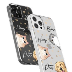 My Lovely Fur Baby - Dog & Cat Personalized Custom Clear Phone Case - Gift For Pet Owners, Pet Lovers -Pawfect House Store thumb 4 4cfde2c1 c08e 4f4a 8b4d a48d4d64f752