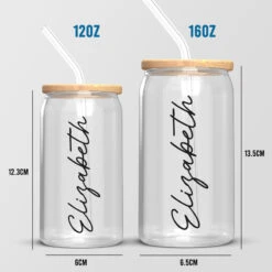 Love Yourself - Personalized Custom Glass Cup, Iced Coffee Cup - Birthday Gift, Gift For Yourself -Pawfect House Store thumb 4 a4b37647 4afe 4600 9925 88c92b3ee206