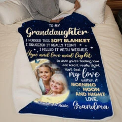 Custom Photo You'll Feel My Love Within It - Family Personalized Custom Blanket - Christmas Gift From Mom, Grandma -Pawfect House Store thumb 4 ec8f6fd8 2ded 4443 9a24 31353afec716
