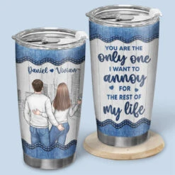 You Are The Only One - Couple Personalized Custom Tumbler - Gift For Husband Wife, Anniversary