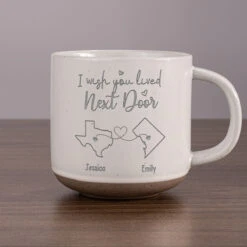 The Only Way To Have A Friend Is To Be One - Bestie Personalized Custom Pottery Mug - Gift For Best Friends, BFF, Sisters