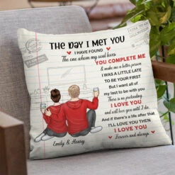 There Is No Pretending I Love You - Couple Personalized Custom Pillow - Gift For Husband Wife, Anniversary -Pawfect House Store thumb2 d6fc4841 1056 4d5d 9a9b ca34d6c61d02