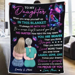 Like Mother Like Daughter - Family Personalized Custom Blanket - Christmas Gift From Mom -Pawfect House Store thumb3 0c6bc2a5 9dc1 4368 9010 07ebf06a7b85