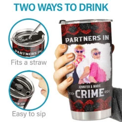 Custom Photo Just Remember If We Get Caught - Bestie Personalized Custom Tumbler - Gift For Best Friends, BFF, Sisters -Pawfect House Store thumb3 13464819 57bc 4a37 9b51 0a3e38cf6589