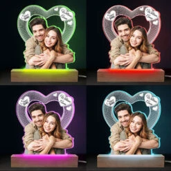 Custom Photo I Love You - Couple Personalized Custom Shaped 3D LED Light - Upload Photo Gift For Husband Wife, Anniversary -Pawfect House Store thumb3 3f3cafac 1310 4610 9497 f04291c3cfb8