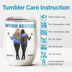 You Are The Reason - Coworker Personalized Custom Wine Tumbler - Gift For Coworkers, Work Friends, Colleagues -Pawfect House Store thumb3 63b67820 0461 44fe ba13 8664ab64e350