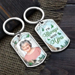 Custom Photo My Hero My Heart - Memorial Personalized Custom Keychain - Sympathy Gift For Family Members -Pawfect House Store thumb3 6d516a24 db38 4ae5 bb26 e4913af962b0