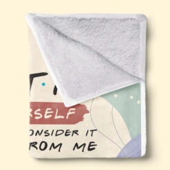 Consider It A Big Hug From Me - Bestie Personalized Custom Blanket - Gift For Best Friends, BFF, Sisters -Pawfect House Store thumb3 6e01fc42 09a2 436c 8db4 1164cc7f7135