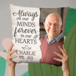 Custom Photo When You Miss Me I'm Here - Memorial Personalized Custom Pillow - Christmas Gift, Sympathy Gift For Family Members -Pawfect House Store thumb3 7ca50748 b268 4dfe b732 e1c9374a8fcc