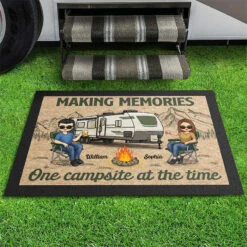 Husband And Wife, Camping Partners For Life - Camping Personalized Custom Home Decor Decorative Mat - House Warming Gift For Husband Wife, Camping Lovers -Pawfect House Store thumb3 af65c74b 2335 4f90 b7d4 a28a8ada3abf
