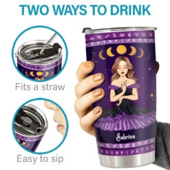 I Am Descended From That Witch You Could Not Burn - Personalized Custom Witch Tumbler - Halloween Gift For Witches, Yourself -Pawfect House Store thumb3 d3a97c10 961b 450e 9042 3b347c9c390f