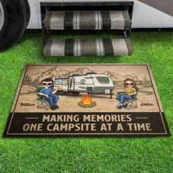 Camping Partners For Life - Camping Personalized Custom Home Decor Decorative Mat - House Warming Gift For Husband Wife, Camping Lovers -Pawfect House Store thumb3 e28b420f 1ede 4a55 b43c 7e5d2244fdad