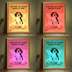 Custom Photo Forever In My Heart - Memorial Personalized Custom Frame Light Box - Sympathy Gift For Pet Owners, Pet Lovers -Pawfect House Store thumb4 0f2433e9 24f1 4682 943b db34e76361eb